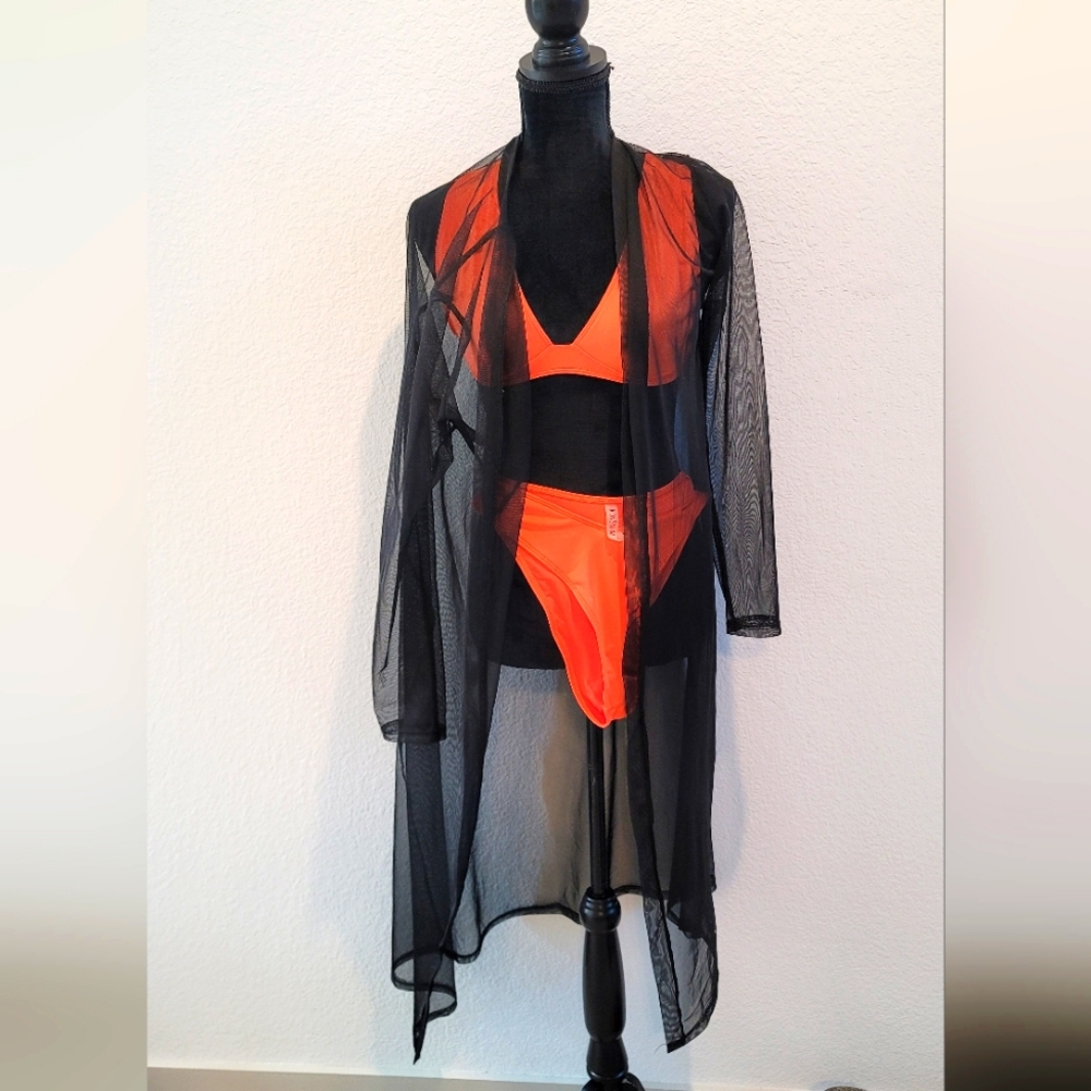Black Swimsuit Cover Up
